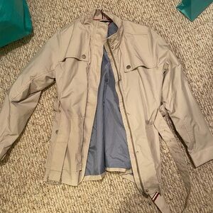 Authentic Tommy Hilfiger Belted Rain Coat